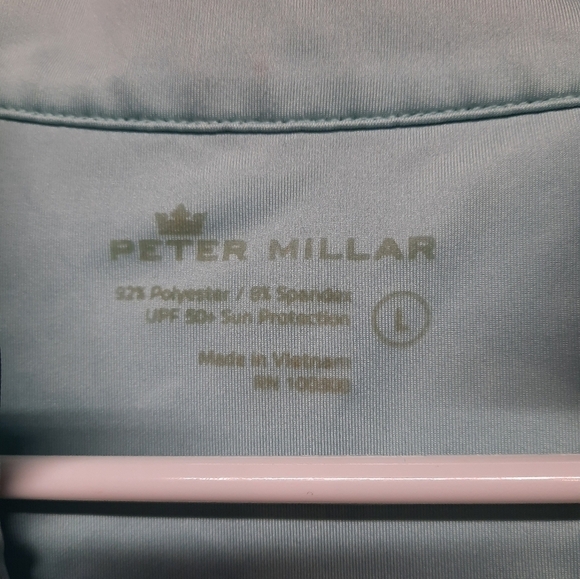 Peter Millar Women's Golf 1/4 Zip Pullover Jacket Large - Picture 7 of 8